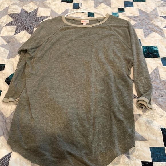 Olive green top from LulaRoe - Picture 1 of 1